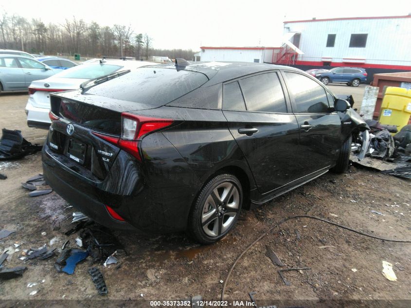 2022 TOYOTA PRIUS L VIN: JTDKAMFU9N3174274