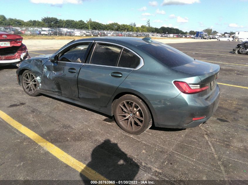 2021 BMW 3 SERIES 330I VIN: 3MW5R1J03M8B87386