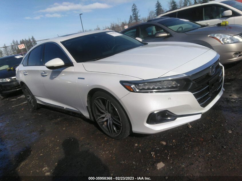 2022 HONDA ACCORD HYBRID TOURING VIN: 1HGCV3F97NA005219