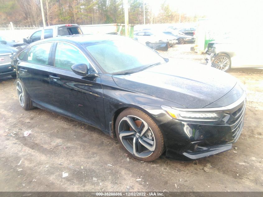 2022 HONDA ACCORD SEDAN SPORT SE VIN: 1HGCV1F42NA003970