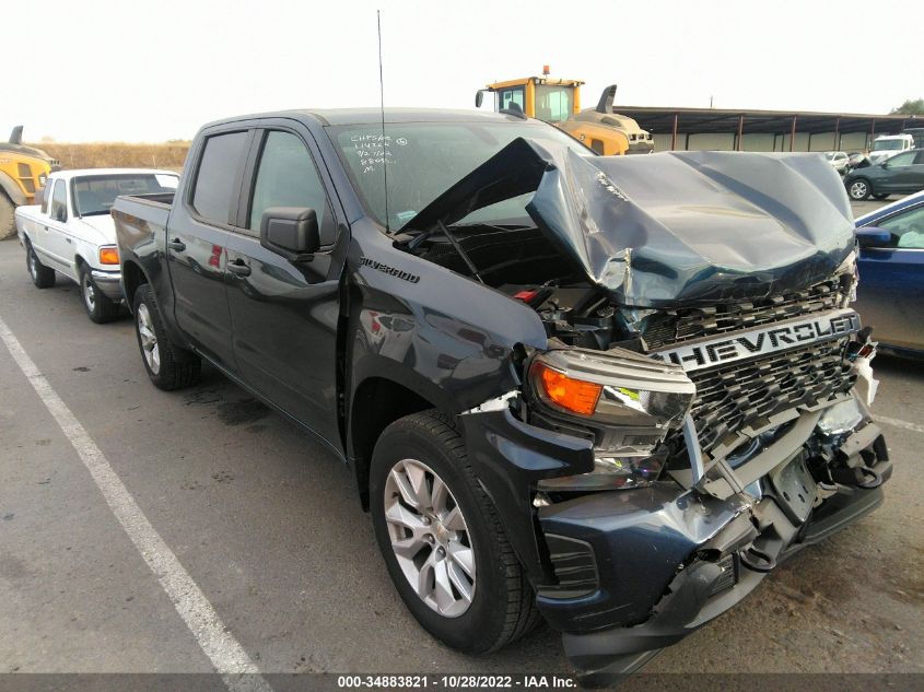 2022 CHEVROLET SILVERADO 1500 LTD CUSTOM VIN: 3GCPWBEK0NG168808