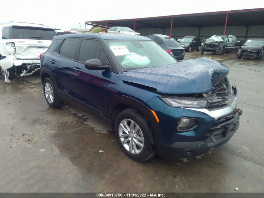 2021 CHEVROLET TRAILBLAZER LS VIN: KL79MMS27MB070376