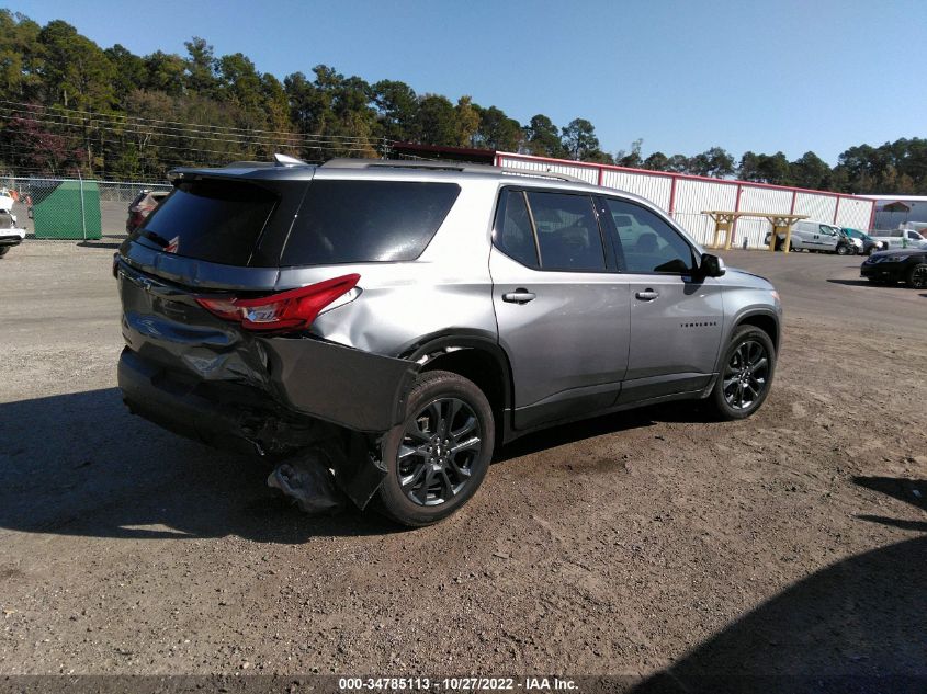 2021 CHEVROLET TRAVERSE RS VIN: 1GNERJKWXMJ141409