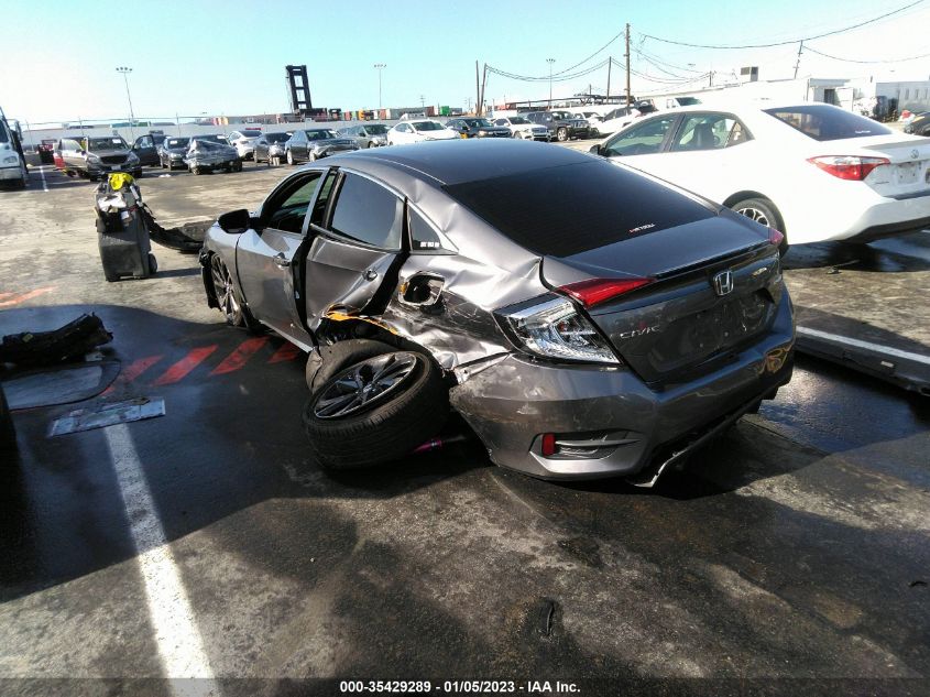 2020 HONDA CIVIC SEDAN SPORT VIN: 2HGFC2F80LH542288