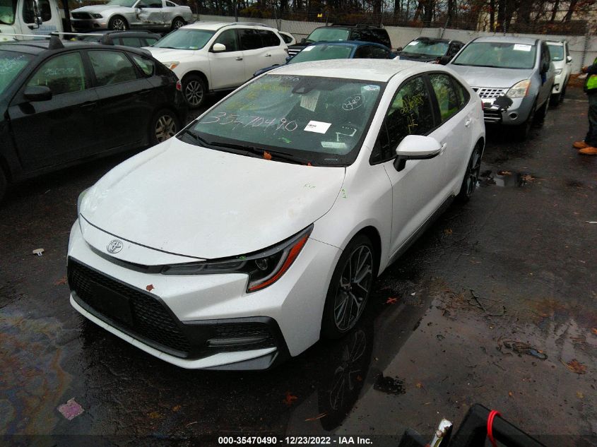 2022 TOYOTA COROLLA SE/SE NIGHTSHADE/APEX SE VIN: JTDS4MCE9N3500434