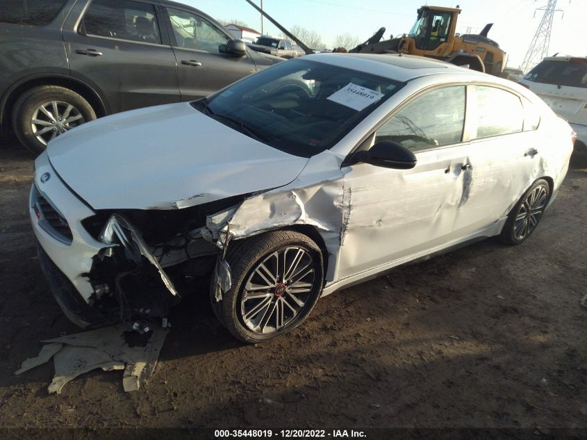 2021 KIA FORTE GT VIN: 3KPF44AC2ME358518