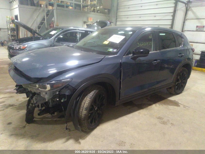 2022 MAZDA CX-5 2.5 S CARBON EDITION VIN: JM3KFBCM3N1581522