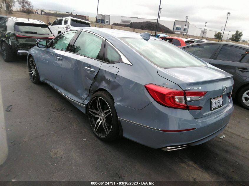 2022 HONDA ACCORD SEDAN TOURING VIN: 1HGCV2F97NA014402