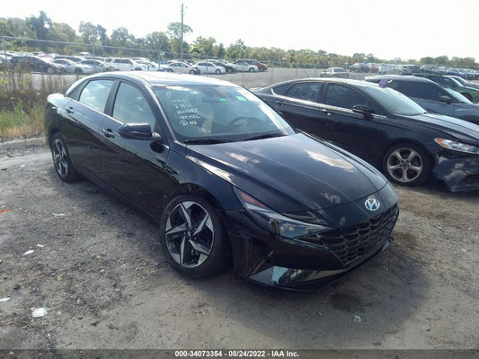 2022 HYUNDAI ELANTRA HYBRID LIMITED VIN: KMHLN4AJXNU026369