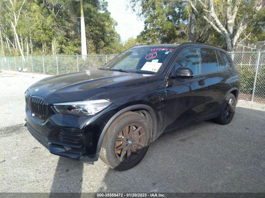 2022 BMW X5 XDRIVE45E VIN: 5UXTA6C06N9J78957