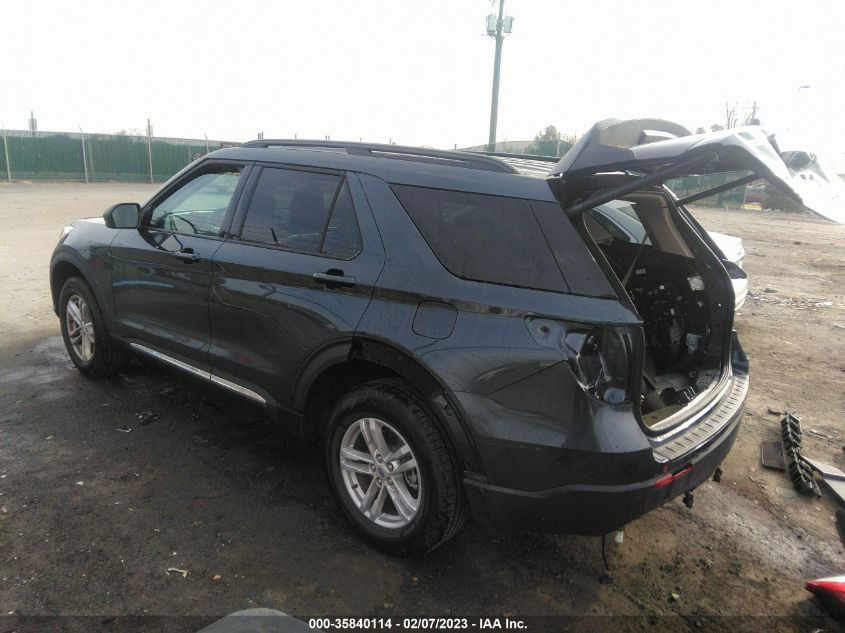 2022 FORD EXPLORER XLT VIN: 1FMSK8DH9NGB38079