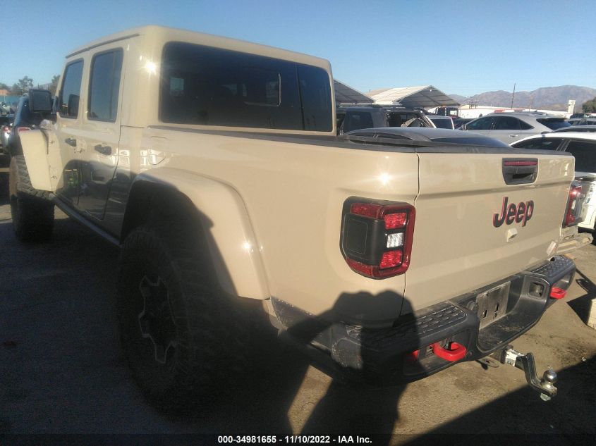 2020 JEEP GLADIATOR RUBICON VIN: 1C6JJTBG9LL184894