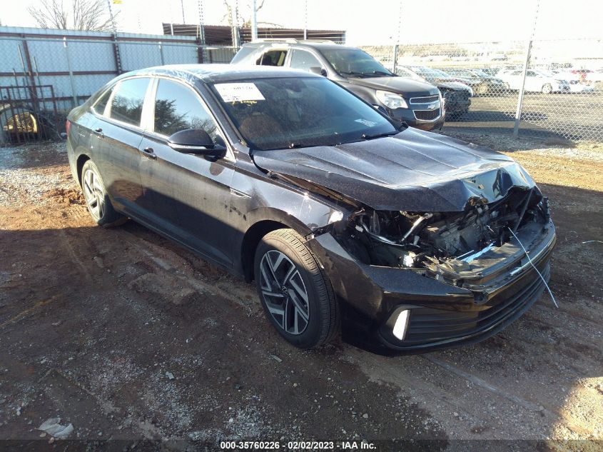 2022 VOLKSWAGEN JETTA SEL VIN: 3VWGM7BU9NM001645