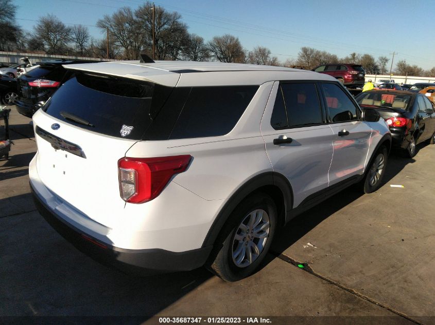 2021 FORD EXPLORER BASE VIN: 1FMSK7BH9MGA82169