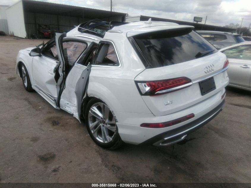 2022 AUDI Q7 PREMIUM PLUS VIN: WA1LJBF72ND017967
