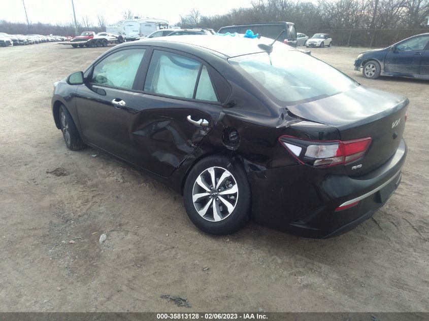 2023 KIA RIO S VIN: 3KPA24AD7PE513674