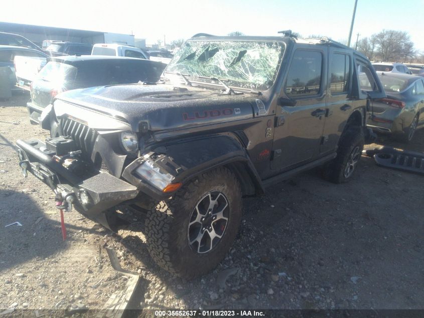 2022 JEEP WRANGLER UNLIMITED RUBICON VIN: 1C4HJXFN4NW113479