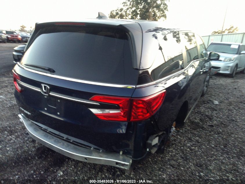 2022 HONDA ODYSSEY EX VIN: 5FNRL6H59NB035811