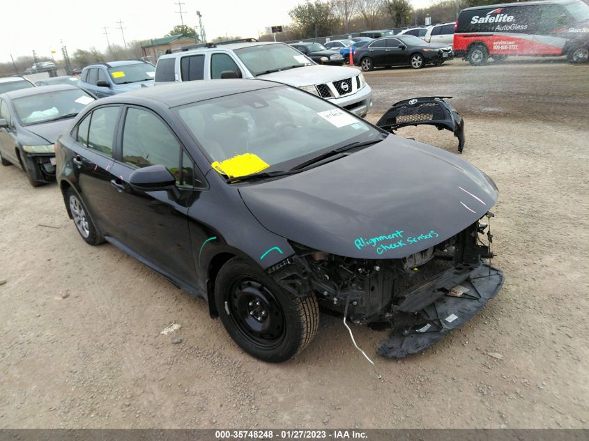 2021 TOYOTA COROLLA LE VIN: JTDEPMAEXMJ139619