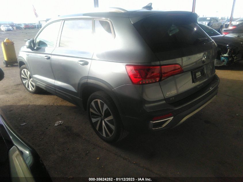 2022 VOLKSWAGEN TAOS SE VIN: 3VVLX7B20NM069373