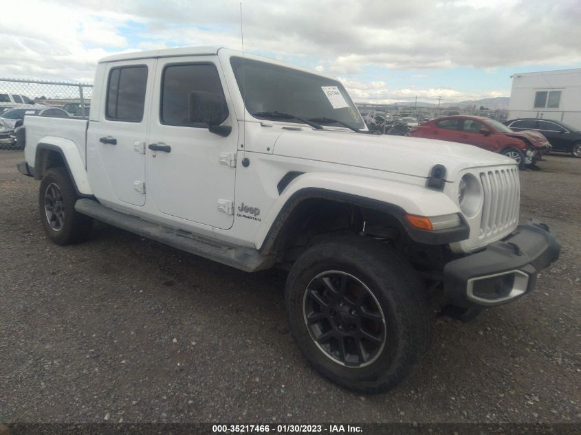 2020 JEEP GLADIATOR OVERLAND VIN: 1C6HJTFGXLL176084