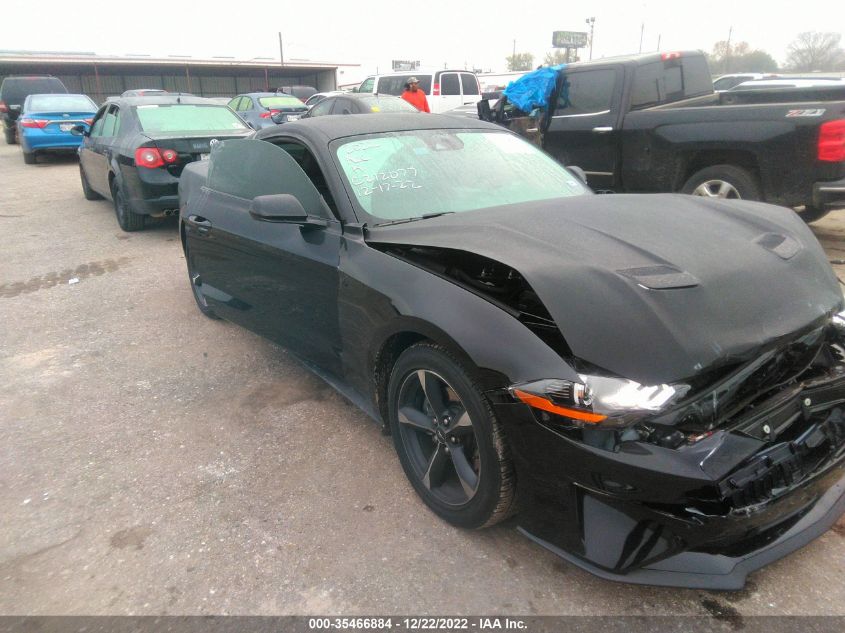 2022 FORD MUSTANG ECOBOOST VIN: 1FA6P8TH1N5131587