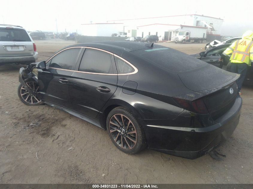 2021 HYUNDAI SONATA LIMITED VIN: 5NPEH4J23MH087701