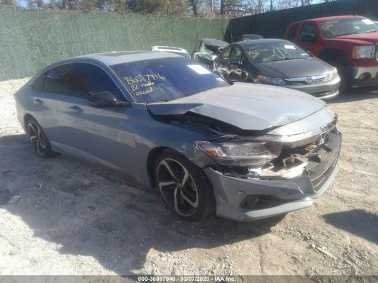 2022 HONDA ACCORD SEDAN SPORT VIN: 1HGCV2F35NA021036