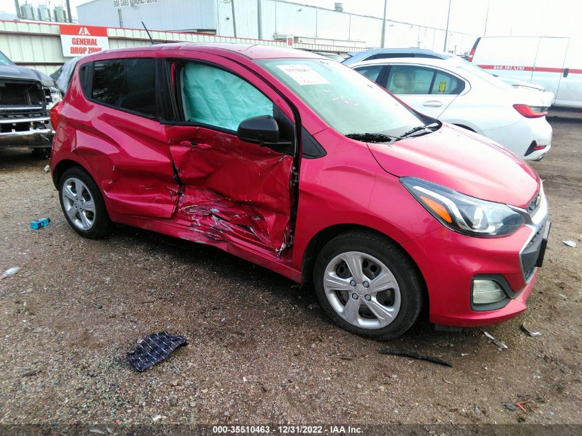 2020 CHEVROLET SPARK LS VIN: KL8CB6SA6LC424679