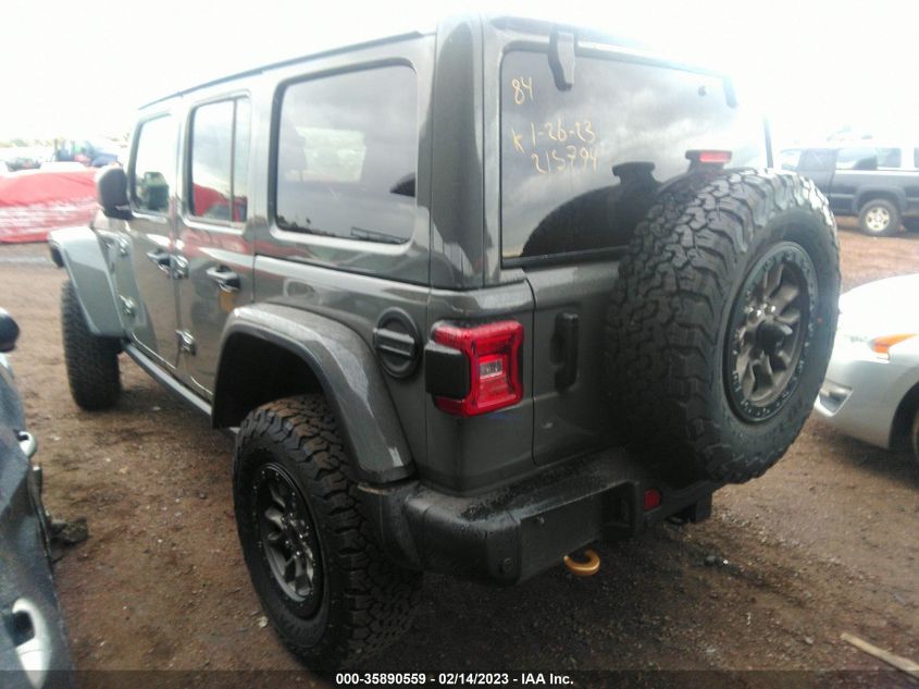 2022 JEEP WRANGLER UNLIMITED RUBICON 392 VIN: 1C4JJXSJ1NW215794