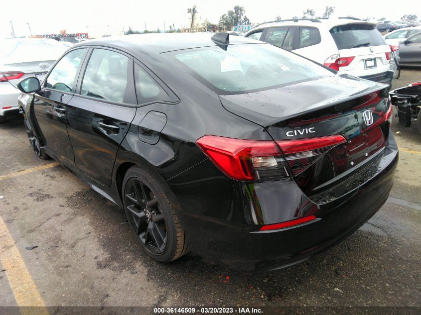 2023 HONDA CIVIC SEDAN SPORT VIN: 2HGFE2F56PH500908