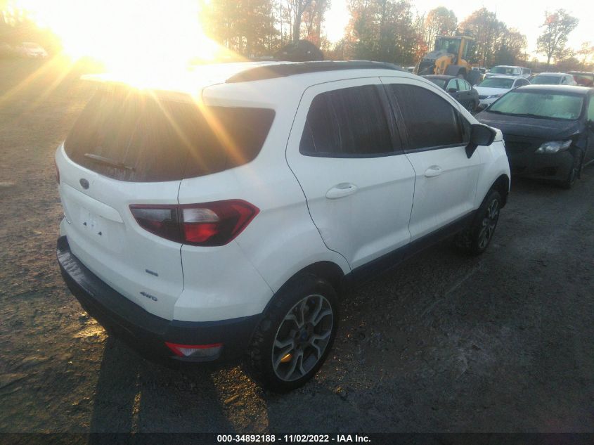 2020 FORD ECOSPORT SES VIN: MAJ6S3JL8LC352668