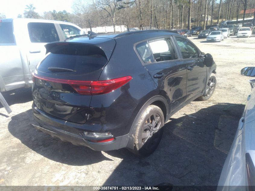 2022 KIA SPORTAGE NIGHTFALL VIN: KNDP63AC5N7002929