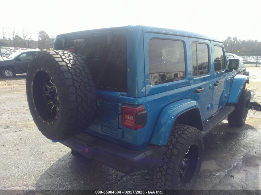2023 JEEP WRANGLER 4XE SAHARA VIN: 1C4JJXP61PW529310