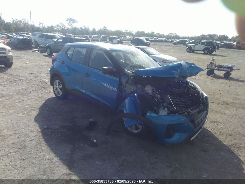 2022 NISSAN KICKS S VIN: 3N1CP5BV9NL527868