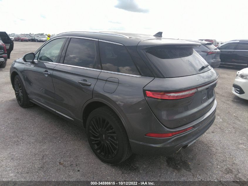 2021 LINCOLN CORSAIR RESERVE VIN: 5LMCJ2D99MUL03882