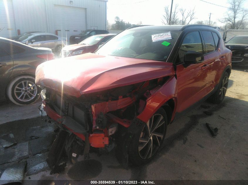 2021 VOLVO XC40 R-DESIGN VIN: YV4162UM0M2405357