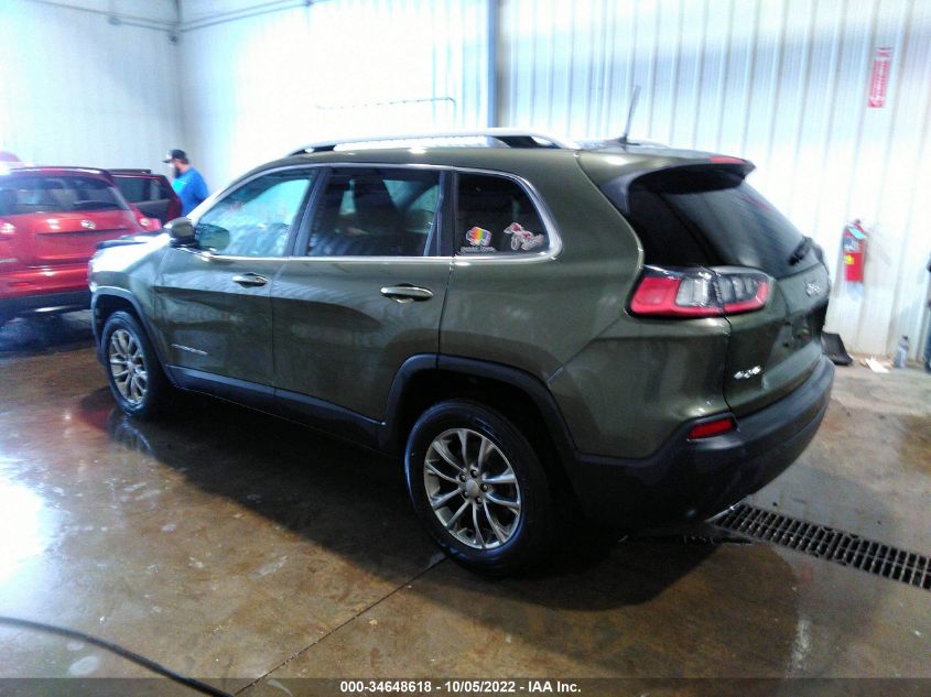 2020 JEEP CHEROKEE LATITUDE PLUS VIN: 1C4PJMLX8LD603819