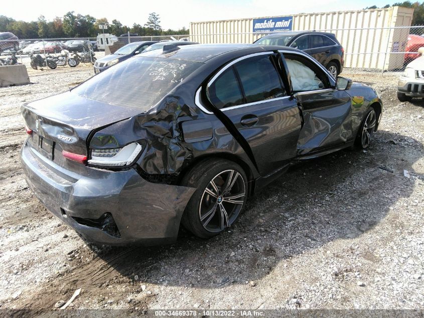 2022 BMW 3 SERIES 330I VIN: 3MW5R1J00N8C28008