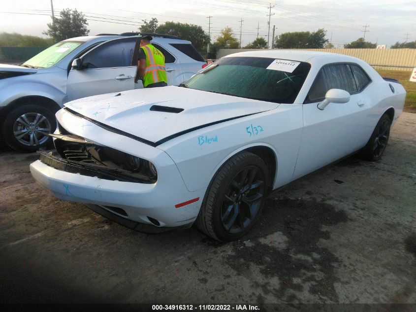 2021 DODGE CHALLENGER SXT VIN: 2C3CDZAG4MH650909