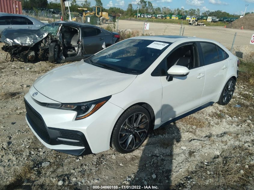 2021 TOYOTA COROLLA XSE/APEX XSE VIN: 5YFT4MCEXMP061397