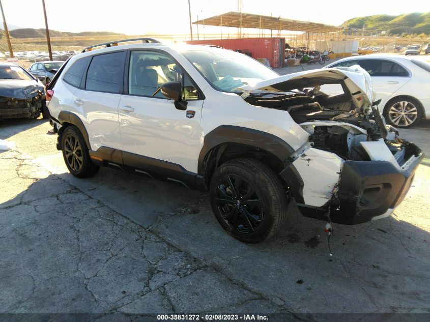 2022 SUBARU FORESTER WILDERNESS VIN: JF2SKAMC4NH400814