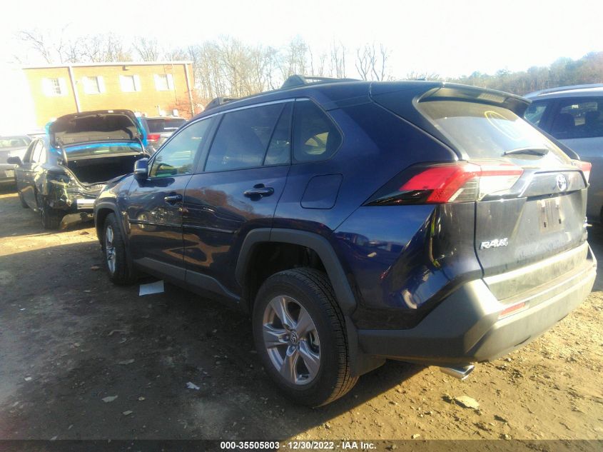 2022 TOYOTA RAV4 XLE VIN: JTMP1RFV7ND088421