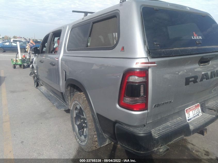 2021 RAM 1500 REBEL VIN: 1C6SRFLT2MN713585