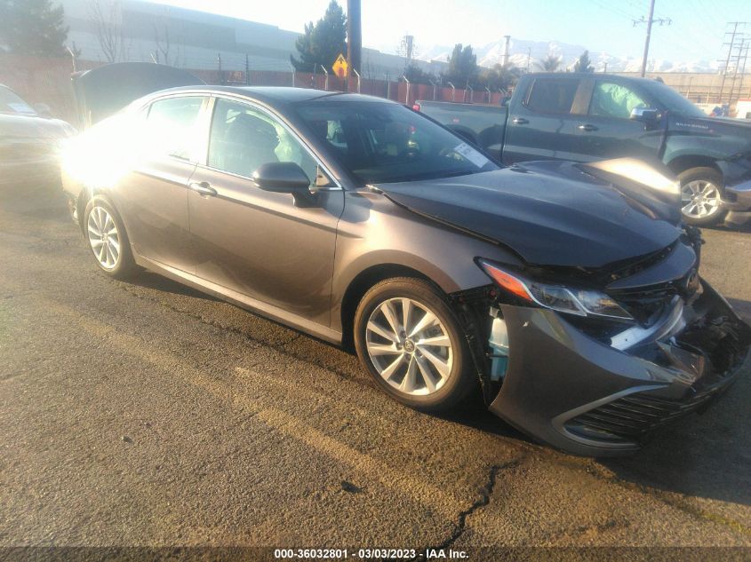 2022 TOYOTA CAMRY LE VIN: 4t1c11ak7nu718981