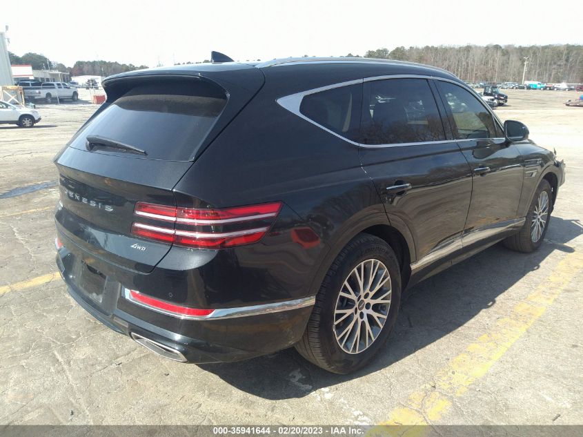 2023 GENESIS GV80 VIN: KMUHBDSB7PU109588