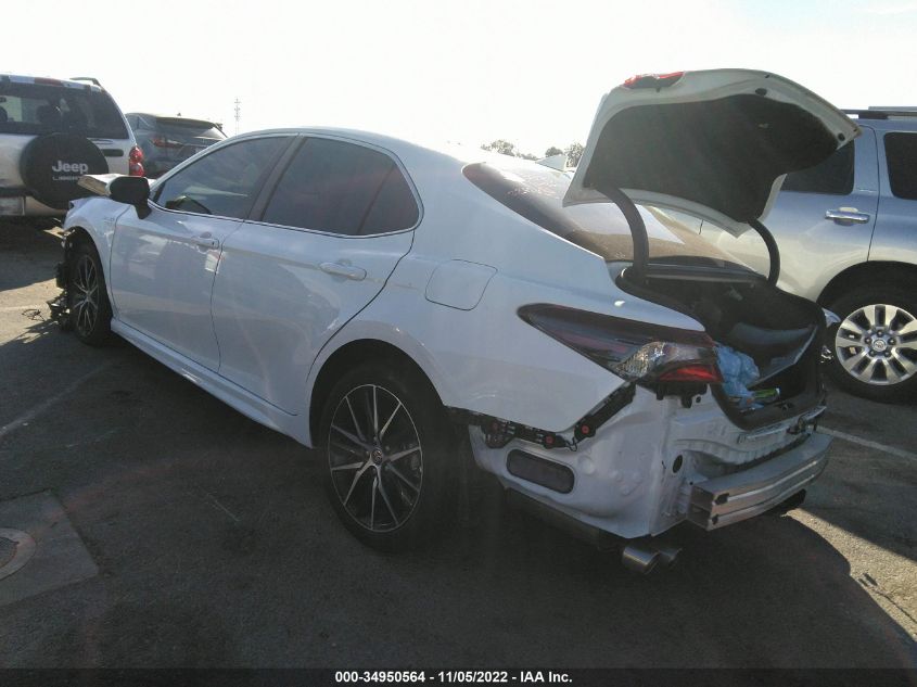 2021 TOYOTA CAMRY HYBRID SE VIN: 4T1G31AK0MU559618
