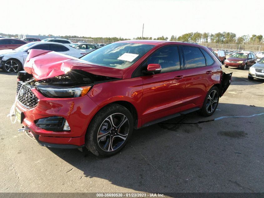 2022 FORD EDGE ST VIN: 2FMPK4AP8NBA57866