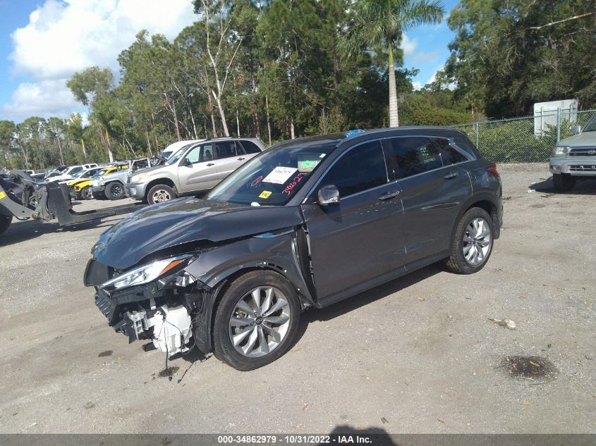2021 INFINITI QX50 LUXE VIN: 3PCAJ5BAXMF117144
