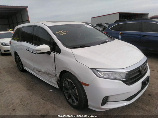 2022 HONDA ODYSSEY ELITE VIN: 5FNRL6H93NB055913